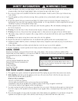 Preview for 7 page of Kingsman FVF300 Owner'S Operation And Installation Manual