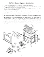 Preview for 16 page of Kingsman FVF300 Owner'S Operation And Installation Manual