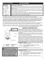 Предварительный просмотр 63 страницы Kingsman Marquis Capri IDV34 Installation Instructions Manual