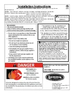 Preview for 1 page of Kingsman Marquis IDV26 Installation Instructions Manual