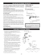 Предварительный просмотр 22 страницы Kingsman Zero Clearance ZDV4228LP Installation Instructions Manual