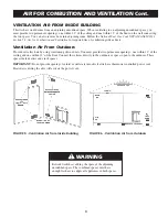 Предварительный просмотр 9 страницы Kingsman ZVFB2410MVN Owner'S Operation And Installation Manual