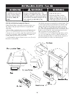 Предварительный просмотр 15 страницы Kingsman ZVFB2410MVN Owner'S Operation And Installation Manual