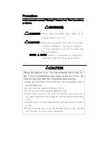 Preview for 3 page of Kingsom KS-200DH Operation And Maintenance Manual