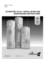 Предварительный просмотр 1 страницы Kingspan AUXD120 Installation And Maintenance Instructions Manual