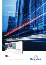 Kingspan TMS300 MULTI-TANK CS User And Installation Manual предпросмотр