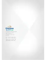 Предварительный просмотр 11 страницы Kingspan UniWatchman User Manual