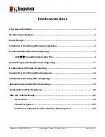 Preview for 51 page of Kingston Technology DataTraveler Locker+ G3 Installation Manual