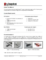 Preview for 3 page of Kingston Technology DataTraveler Locker+ User Manual