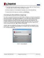 Preview for 36 page of Kingston Technology DataTraveler Vault Privacy 3.0 User Manual