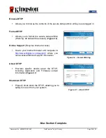 Preview for 21 page of Kingston Technology DataTraveler User Manual