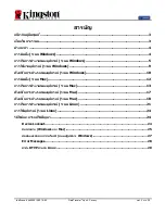 Preview for 177 page of Kingston Technology DataTraveler User Manual