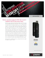 Kingston Technology DT6000/4GB Specifications preview