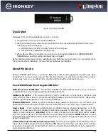 Preview for 4 page of Kingston Technology IRONKEY D300SM User Manual