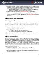 Preview for 9 page of Kingston Technology IRONKEY D300SM User Manual