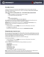 Preview for 12 page of Kingston Technology IRONKEY D300SM User Manual