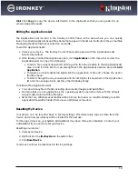 Preview for 13 page of Kingston Technology IRONKEY D300SM User Manual