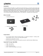 Предварительный просмотр 4 страницы Kingston Technology MobileLite Wireless G2 MLWG2 User Manual