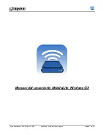 Предварительный просмотр 23 страницы Kingston Technology MobileLite Wireless G2 MLWG2 User Manual