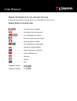 Kingston Technology MobileLite Wireless Pro User Manual preview