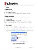 Preview for 3 page of Kingston Technology MyTraveler User Manual