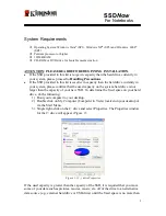 Preview for 6 page of Kingston Technology SSDNow Installation Manual