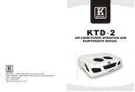 Предварительный просмотр 1 страницы Kingtec KTD-2 Operation And Maintenance Manual