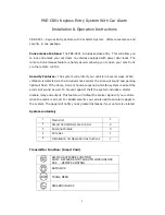 Preview for 2 page of KingtronicRF PKE-C801 Installation & Operation Instructions