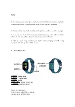 Preview for 2 page of KingWear KW17 User Manual