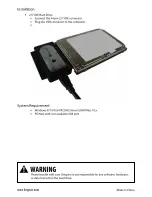 Preview for 4 page of Kingwin USI-2535 User Manual