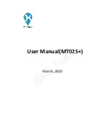 Kingwo MT02S+ User Manual preview