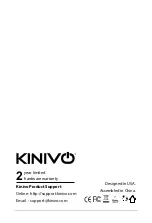 Preview for 22 page of Kinivo 301BN User Manual