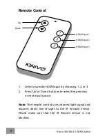 Preview for 8 page of Kinivo 350BN User Manual