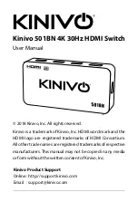 Kinivo 501BN User Manual preview