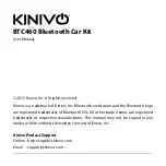 Kinivo BTC460 User Manual preview