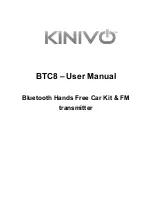 Kinivo BTC8 User Manual preview