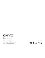 Предварительный просмотр 10 страницы Kinivo HS180 User Manual