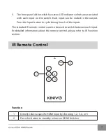 Предварительный просмотр 7 страницы Kinivo K500 User Manual