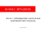 Kinki Studio EX-M1 Instruction Manual preview