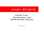 Kinki Studio Vision THR-1 Instruction Manual preview