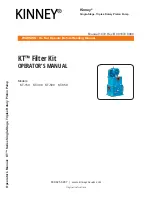 Preview for 1 page of KINNEY KT-150 Operator'S Manual