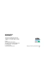 Preview for 22 page of KINNEY KT-150 Operator'S Manual