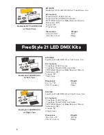 Предварительный просмотр 6 страницы Kino Flo CFX-F21 Operating Manual