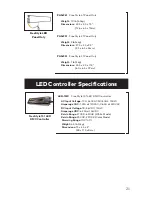 Предварительный просмотр 21 страницы Kino Flo CFX-F21 Operating Manual