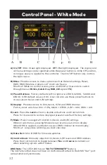 Preview for 12 page of Kino Flo FreeStyle Mini LED Kit Operation Manual