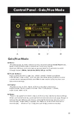 Preview for 13 page of Kino Flo FreeStyle Mini LED Kit Operation Manual