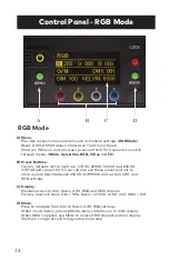 Preview for 14 page of Kino Flo FreeStyle Mini LED Kit Operation Manual