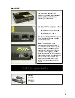 Preview for 6 page of Kino Flo Mini-Flo KIT- 139X-09 Operation Manual