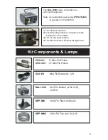 Предварительный просмотр 5 страницы Kino Flo Mini-Flo Operation Manual