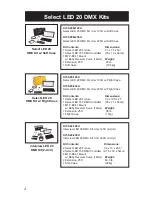 Предварительный просмотр 4 страницы Kino Flo SYS-S20-120U Operation Manual